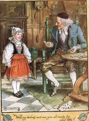 Ready for the Fete, illustration fra 